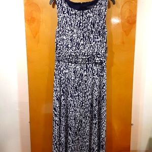 Jessica Howard navy/ivory dress size 10